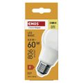LED žiarovka EMOS ZL5F47 Basic A60 / E27 / 8,8 W (60 W) / 806 lm / teplá biela