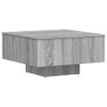 vidaXL Konferenčný stolík sivý sonoma 60x60x31,5 cm spracované drevo