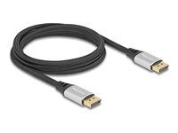 DisplayPort kábel 16K 60 Hz 2 m strieborný samec
