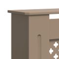 vidaXL Kryt na radiátor 205 cm MDF