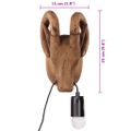 vidaXL Nástenné svietidlo v tvare zvieraťa 25 W 15x24x25 cm E27