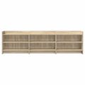 vidaXL TV skrinka 168 x 33 x 47 cm Dub sonoma Kompozitné drevo