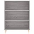 vidaXL Vysoká skrinka sivý dub sonoma 69,5x34x180 cm spracované drevo