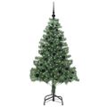 vidaXL Vianočný stromček Zelená 150 cm PVC