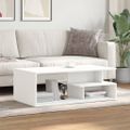 vidaXL Konferenčný stolík biely 102x55x35 cm kompozitné drevo