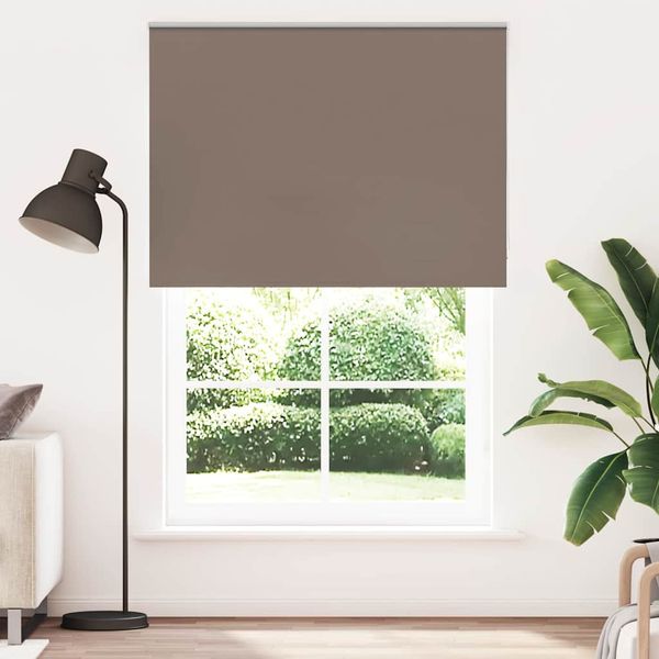 vidaXL Roleta zatemnenie Coffee 160x230 cm Šírka látky 156,6cm