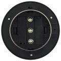 vidaXL Vonkajšie solárne svietidlá 12 ks biele 12 cm LED okrúhle