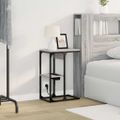 vidaXL Nočný stolík Sivý Sonoma 41,5 x 26 x 60,5 cm Kompozitné drevo