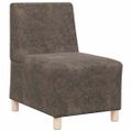 vidaXL Bezrúčková modulárna sofa jednotka 2 ks Tmavo šedá