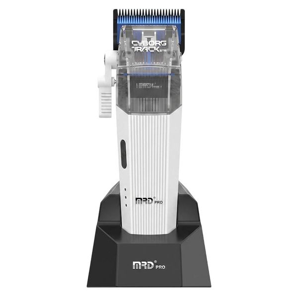Profesionálny strihací strojček MRD Pro Cyborg Track clipper - White