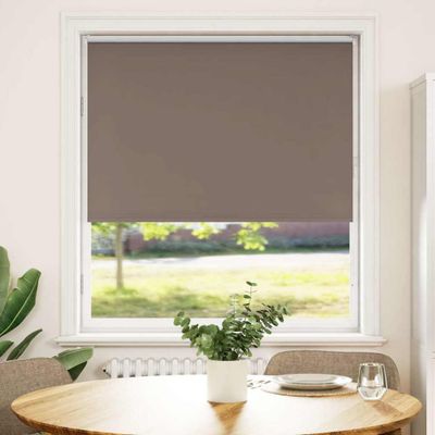 vidaXL Roleta zatemnenie Coffee 105x150 cm Šírka látky 100,7 cm