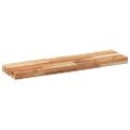vidaXL Plávajúce police 3 ks 100x20x4 cm olejom sfarbené masívne drevo akácia