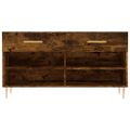 vidaXL Lavička na topánky, tmavý dub 102x35x55 cm, kompozitné drevo