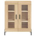 vidaXL Vysoká skrinka dub sonoma 69,5x34x180 cm spracované drevo