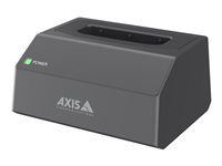 Dobíjacia a synchronizačná stanica - 9 watt (konektor kamery na telo) - čierna NCS S 9000-N - Európa - pre AXIS W110, W110 Body Worn Camera