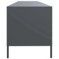 vidaXL TV skrinka antracit 202x39x43,5 cm oceľ valcovaná za studena