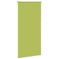 vidaXL Zatemňovacia roleta, listy, zelená, 70x130 cm, šírka látky 65,7 cm, polyester