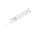 Predlžovací kábel REBEL URZ3202-5  3 zásuvky, 5m, vypínač, 2xUSB, biela