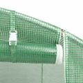 vidaXL Fóliovník s oceľovým rámom zelený 96 m² 16x6x2,85 m