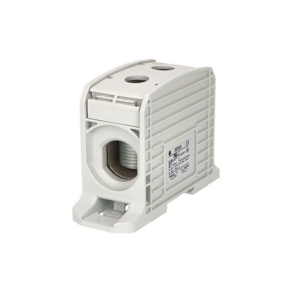 Svorka univerzálna RKA 300 L G, 520 A, 1pól., AL/CU, šedá, na DIN/na panel