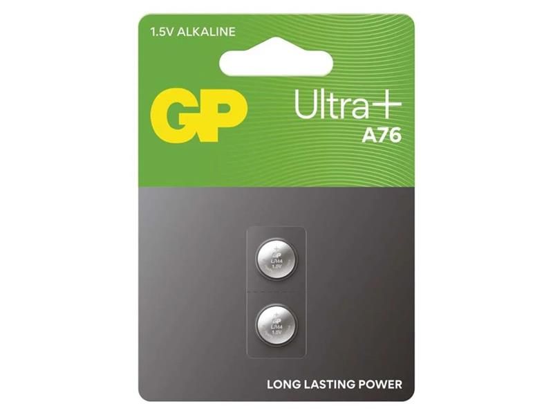 Batéria A76F (LR44) GP Ultra Plus alkalická 2ks