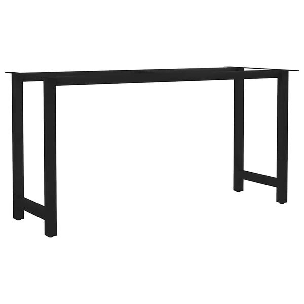 vidaXL Stolové nohy na jedálenský stôl, rám v tvare H 160x70x72 cm
