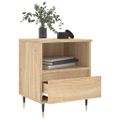 vidaXL Nočné stolíky 2 ks dub sonoma 40x35x50 cm kompozitné drevo