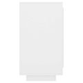 vidaXL Komoda biela 80x40x75 cm