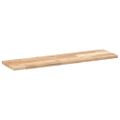 vidaXL Plávajúce police 2 ks 100x20x2 cm neošetrené masívne drevo akácia