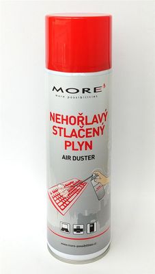 ARMOR Stlačený nehorľavý! vzduch plyn MORE (400g), plyn nezamŕza, nekondenzuje, NEW model ES č. 51