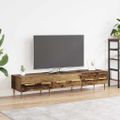 vidaXL TV skrinka 150 x 36 x 30 cm Staré drevo Kompozitné drevo