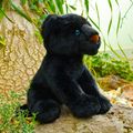 Plyšový čierny panter 23 cm ECO-FRIENDLY