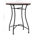 vidaXL Mozaikový bistro stolík, hnedý 60 cm, keramika