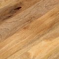 vidaXL Stolová doska 140x50x3,8 cm oválna masívny mangovník