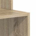 vidaXL Stôl Sonoma dub 106 x 41 x 88.5 cm Kompozitné drevo