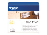 Černá na bílé - 51 x 102 mm 600 štítky expediční nalepovací štítky - pro Brother QL-1050N, QL-550