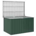 vidaXL Záhradný úložný box zelený 149x99x93 cm