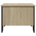 vidaXL Konferenčný stolík dub sonoma 75x51x40 cm kompozitné drevo