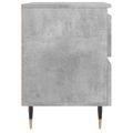 vidaXL Nočný stolík betónovo sivý 40x35x50 cm kompozitné drevo