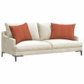 vidaXL Vankúše na pohovku 2 pcs Červenooranžová 70 x 50 cm
