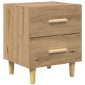 vidaXL Skriňa pod posteľ 2 ks Remeselný dub 40 x 35 x 47.5cm