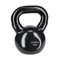 Kettlebell pokrytý vinylom HMS KNV10 10 kg, čierny