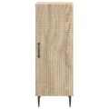 vidaXL Servírovacia skriňa Dub sonoma 33 x 34,5 x 89,5 cm