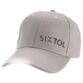 Kšiltovka so svetlom B-CAP 25 lm, nabíjacia, USB, univerzálna veľkosť, sivá SIXTOL