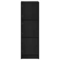 vidaXL Highboard Čierny dub 35 x 37 x 109 cm Kompozitné drevo