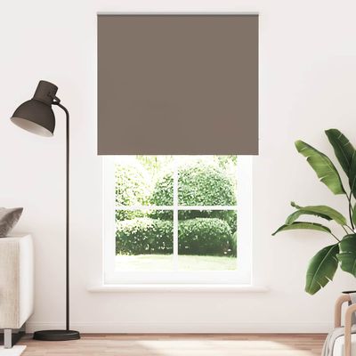 vidaXL Roleta zatemnenie Coffee 140x230 cm Šírka látky 136,6 cm