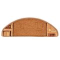 vidaXL Nášľapy na schody samolepiace 5 ks 65x21x4 cm béžové
