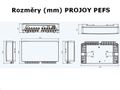 PROJOY PEFS-EL50H-8 - požiarne bezpečnostný odpojovač, 4 stringy
