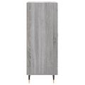 vidaXL Komoda sivý dub sonoma 34,5x34x90 cm spracované drevo