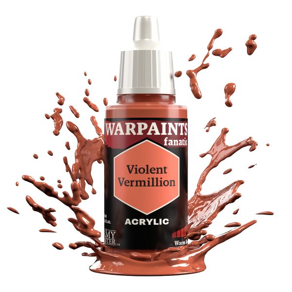 Army Painter: Warpaints Fanatic - Violent Vermilion